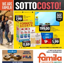 Anteprima del volantino Famila Superstore catalogo valido a partire dal 30.10.2025