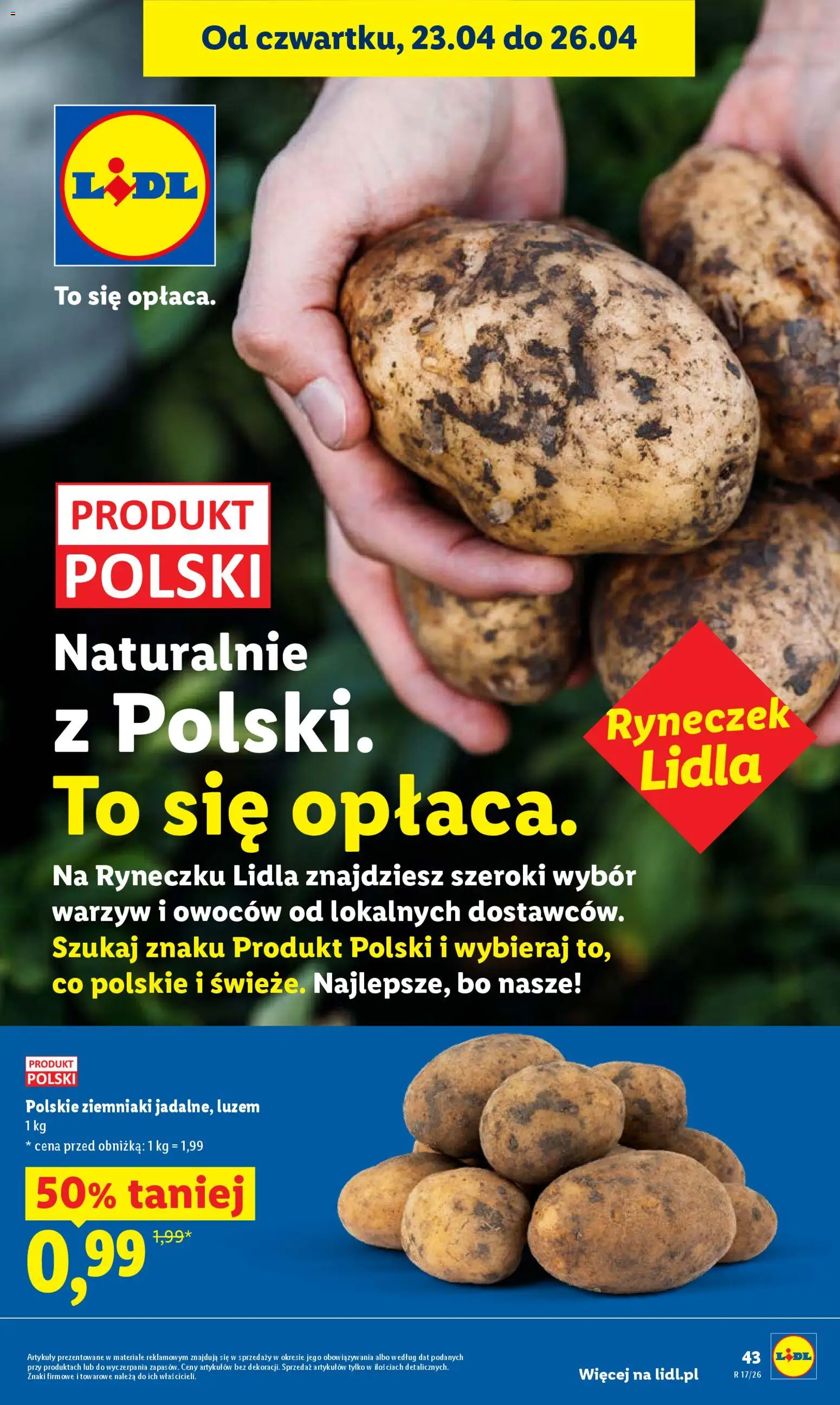 Lidl Polsko leták od 23.04.2026 | Strana: 43