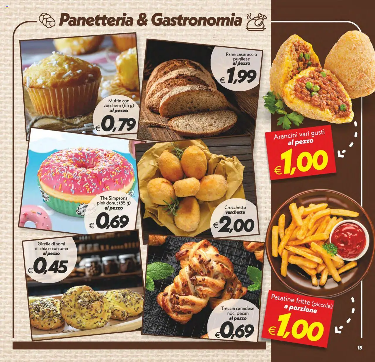 Volantino SuperConveniente del 13.06.2025 | Pagina: 15 | Prodotti: Patatine, Noci, Crocchette, The