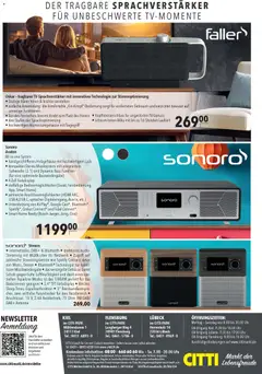 CITTI Markt Markenwelten ab 25.02.2026 gültig | Seite: 20 | Produkte: Kabel, Antenne, Uhr, Audio