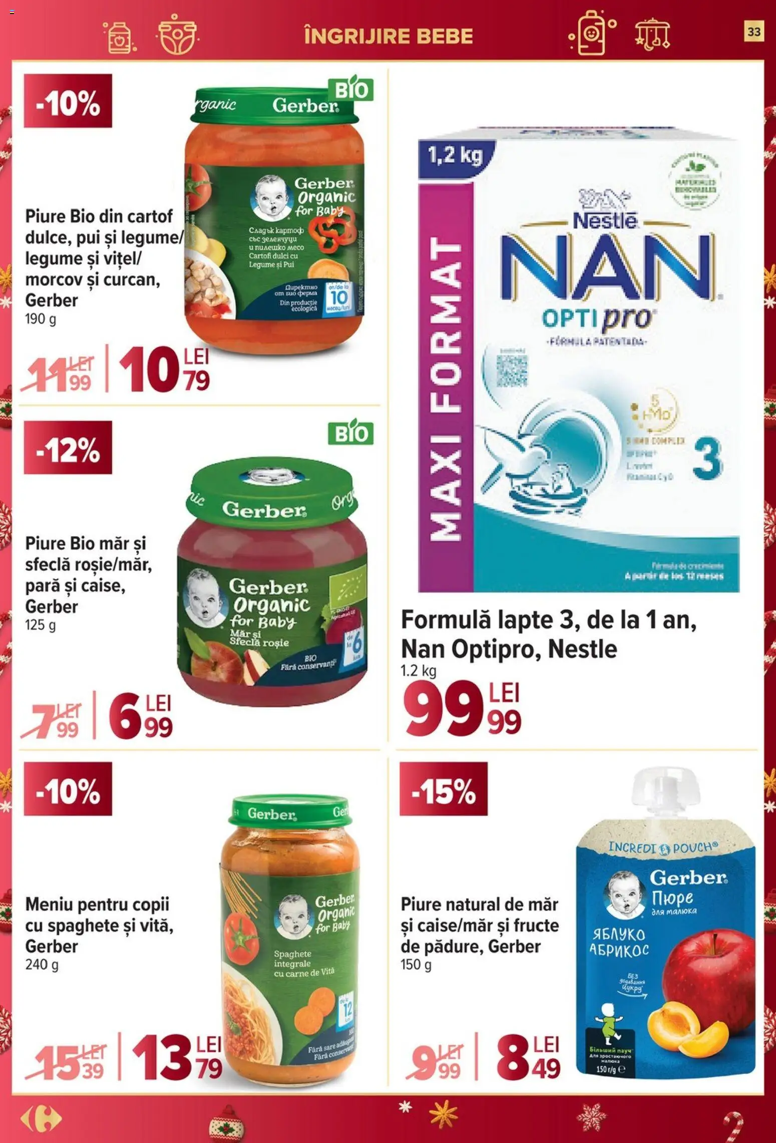 Noul catalog Carrefour – valabil de la 26.11.2025 | Pagină: 33 | Produse: Pară, Hacıyatmaz Kedi Oyuncağı, Cartofi, Sfeclă