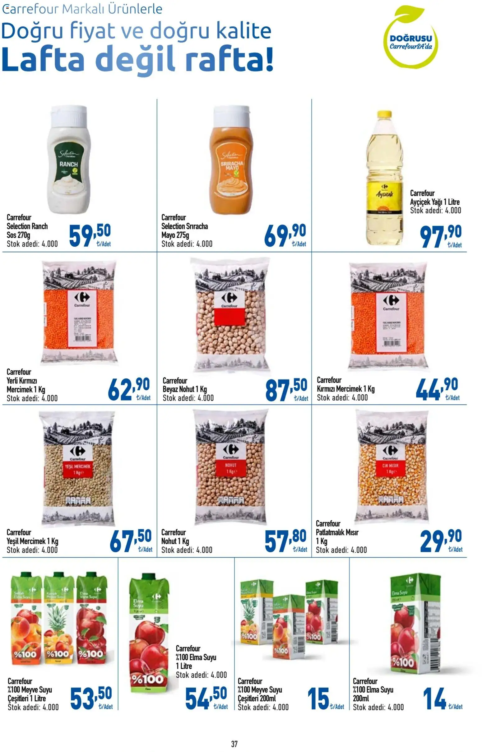 CarrefourSA Katalog - 18.12.2025 tarihinden itibaren geçerlidir | Sayfa: 38 | Ürünler: Ravioli, Meyve suyu, Cin, Mayo