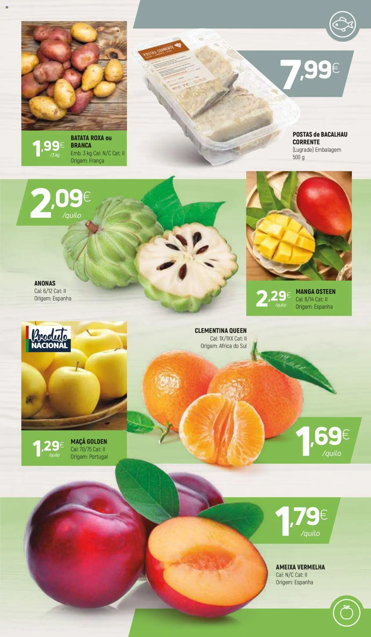 Coviran folheto │ válido de 07.10.2025 | Página: 3 | Produtos: Batata, Bacalhau, Maça