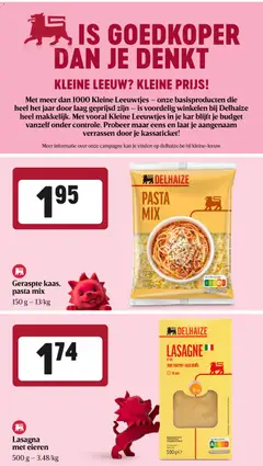 Lasagna met eieren, Lasagna with eggs - Voorbeeld van een folder van Delhaize, geldig van 12.02.2026 | Pagina: 9 | Producten: Lasagne, Tarwe, Kan, Eieren