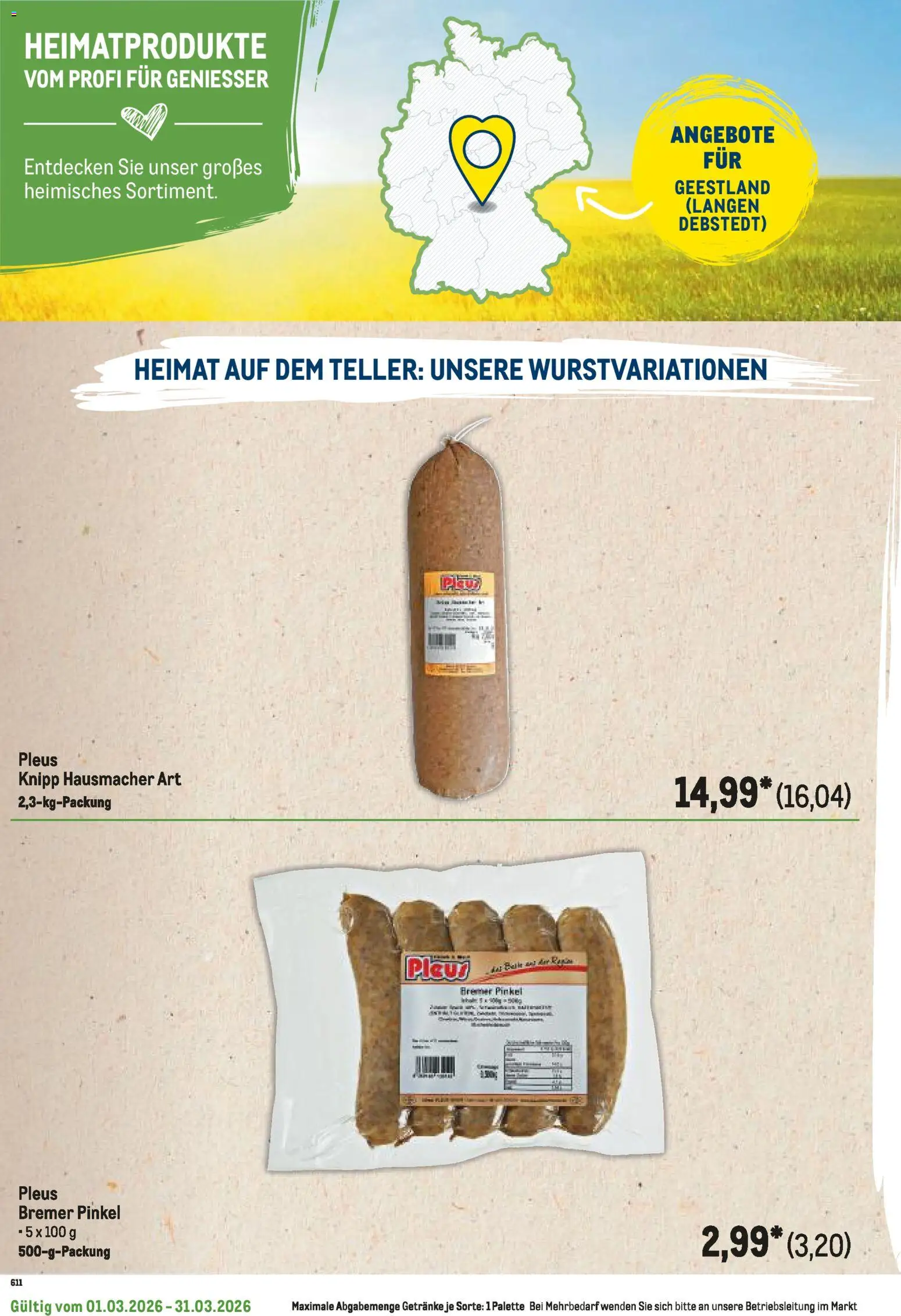 Metro Regionaler Flyer – gültig ab 01.03.2026 | Seite: 46