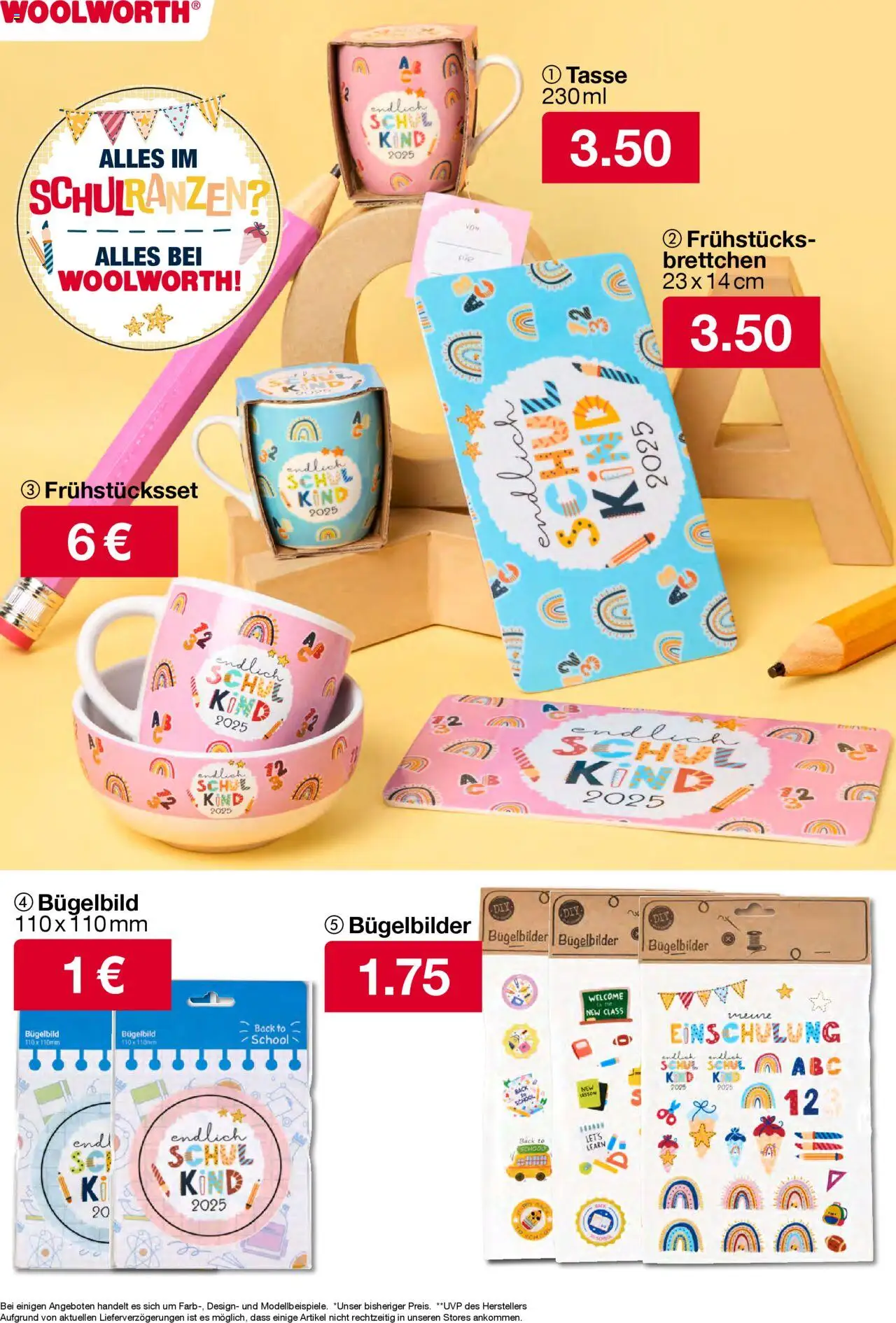 Woolworth Alles für den Schulstart gültig ab 22.08.2025 | Seite: 16