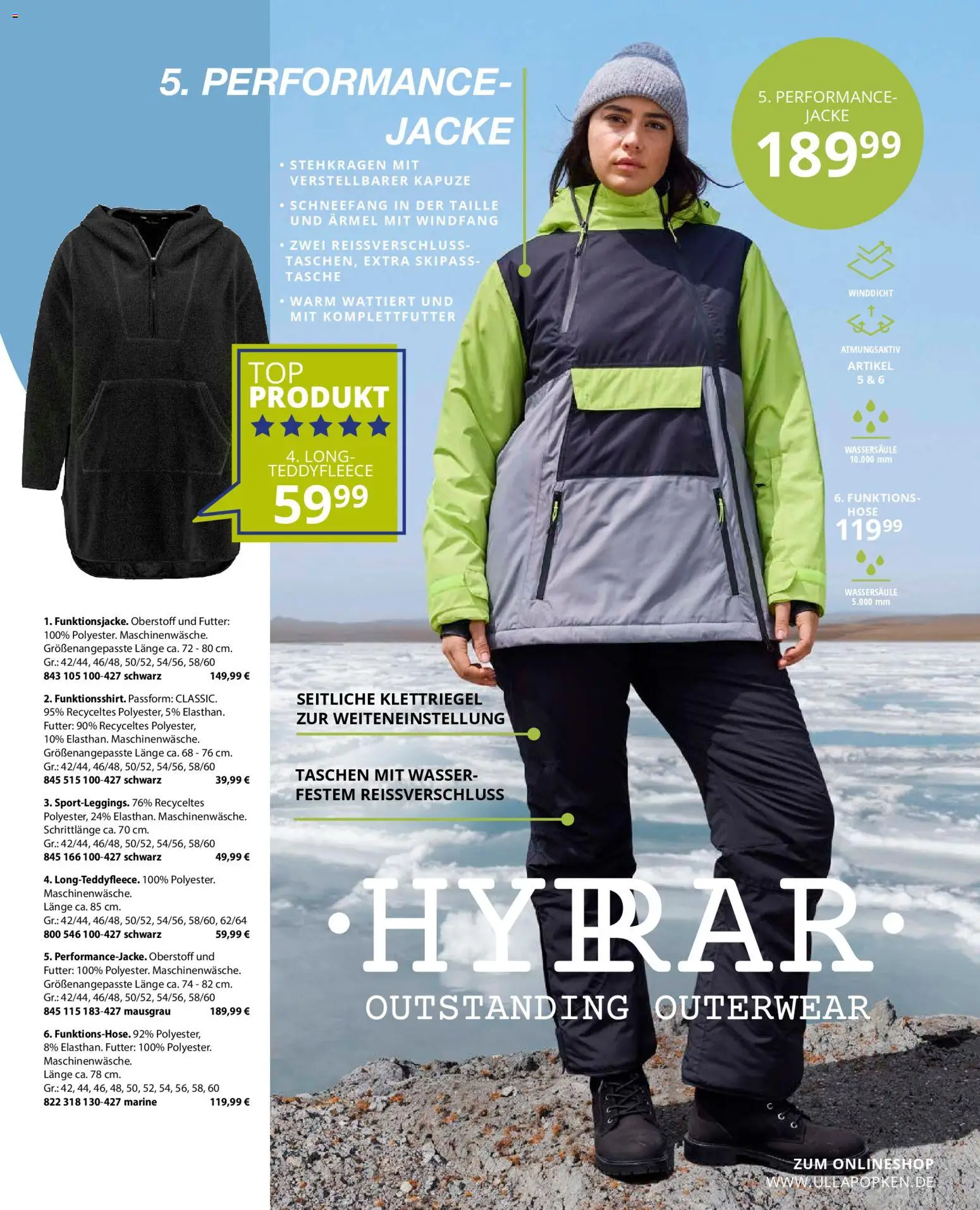 Ulla Popken Prospekt 	 – gültig ab 01.11.2025 | Seite: 147 | Produkte: Tasche, Wasser, Jacke, Hose