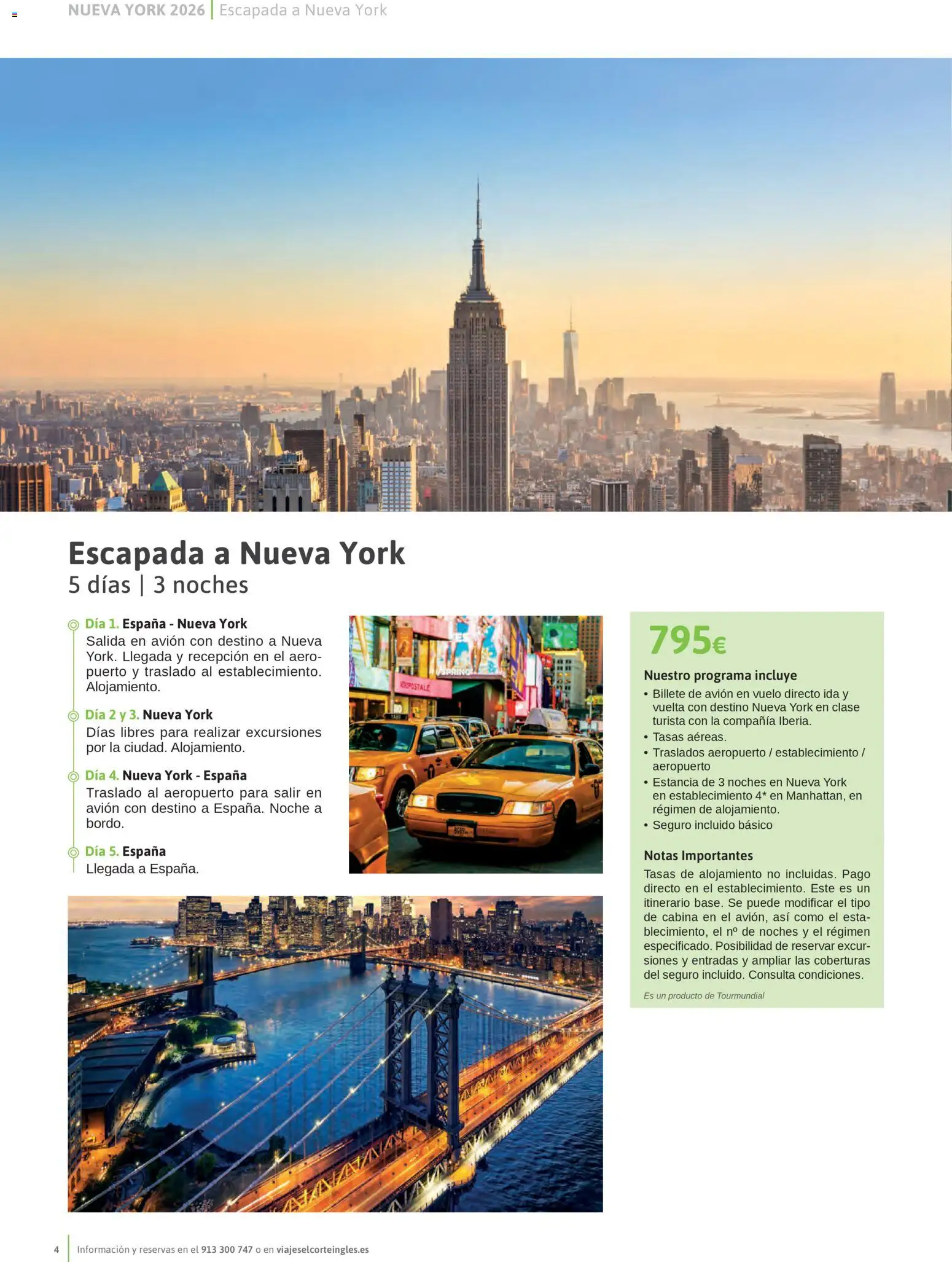 Viajes El Corte Inglés Nueva York │ válido desde el 14.01.2026 | Página: 4