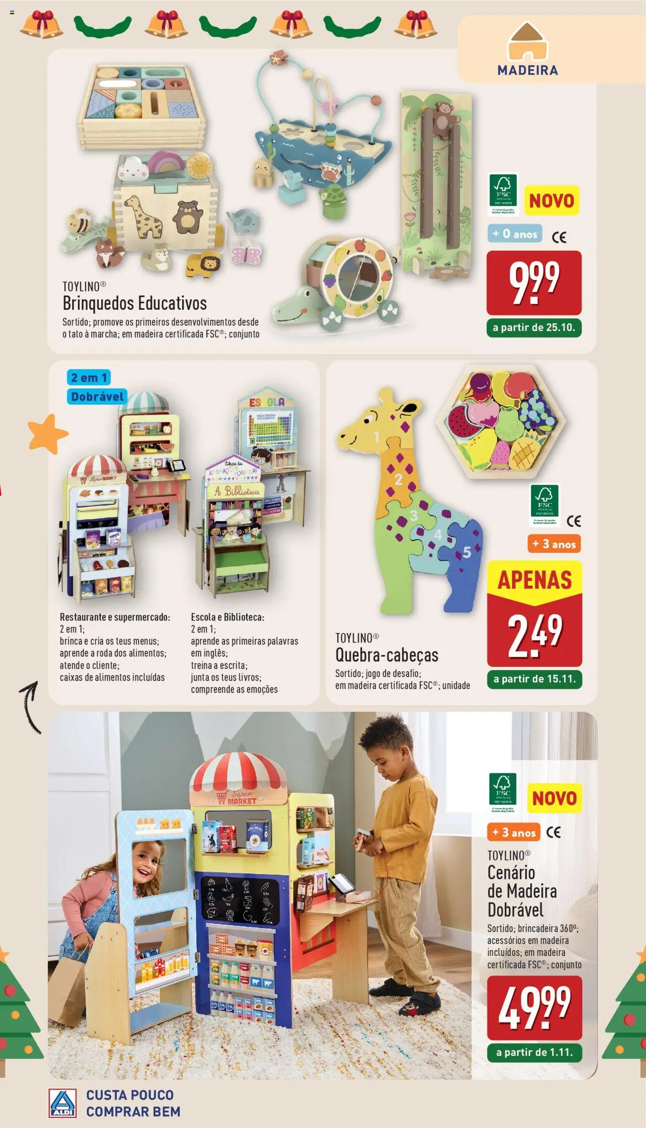 Aldi folheto │ válido de 25.10.2025 | Página: 9 | Produtos: Biblioteca