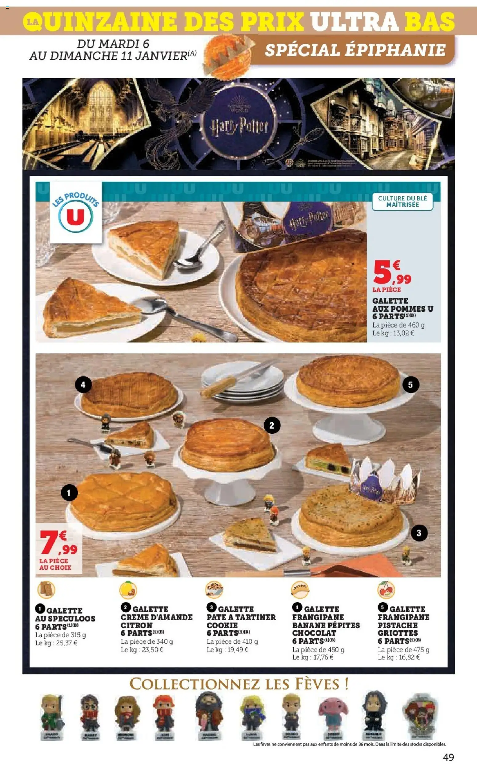 {H1} | Page: 49 | Produits: Citron, Spéculoos, Banane, Chocolat