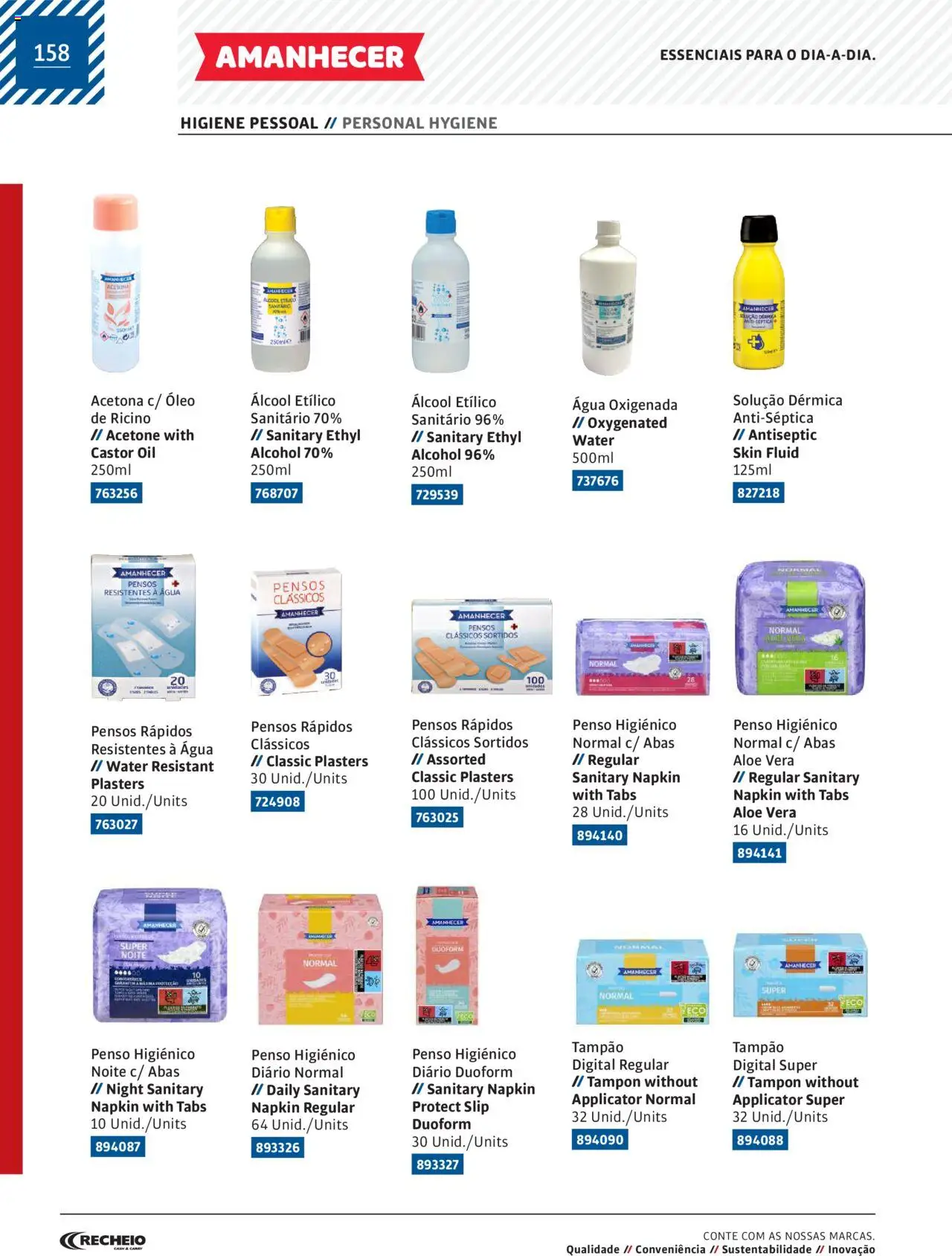 Recheio AS NOSSAS MARCAS │ válido de 19.12.2023 | Página: 158 | Produtos: Óleo