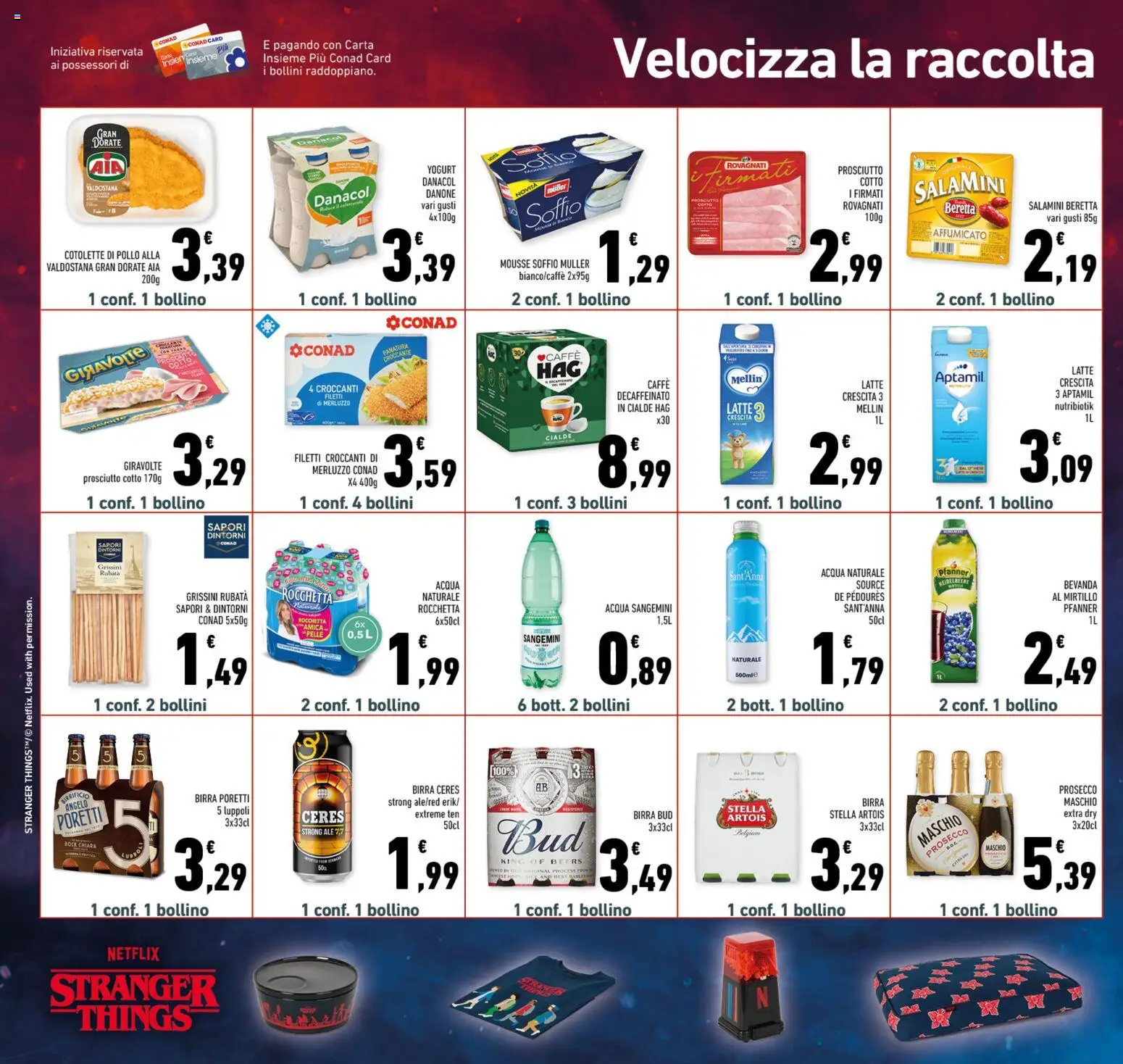 Volantino Conad del 02.01.2026 | Pagina: 20 | Prodotti: Yogurt, Caffè, Birra, Merluzzo
