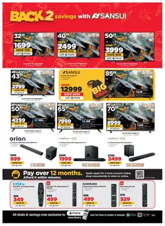 HiFi Corp specials catalogue – valid from 29.12.2025 | Page: 15 | Products: Sim, Router, USB, TV