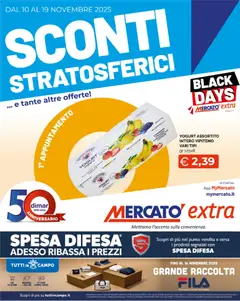 Anteprima del volantino Mercatò Black Friday - Extra catalogo valido a partire dal 10.11.2025