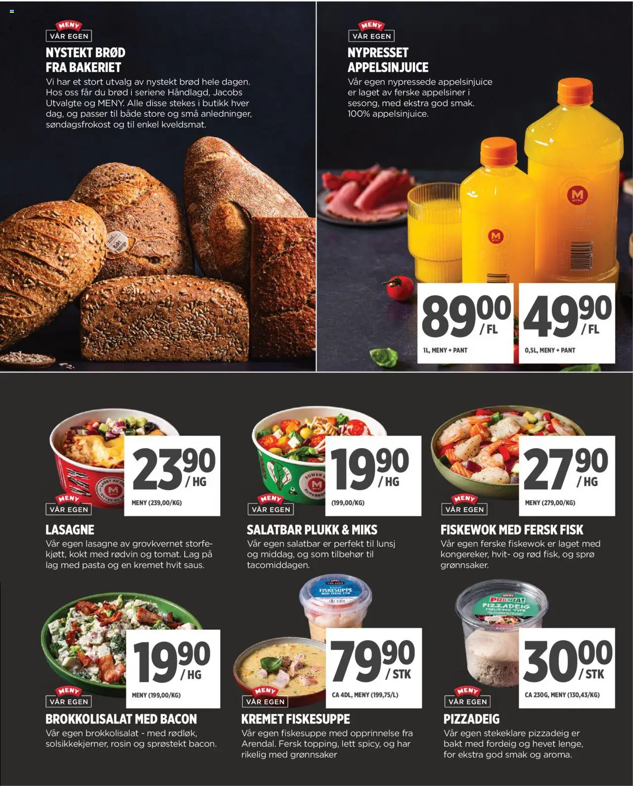  | Side: 11 | Produkter: Juice, Appelsiner, Hvedemel, Pasta