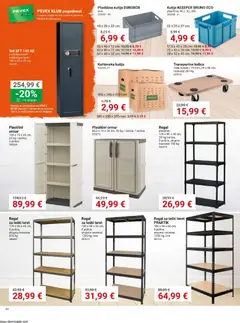 Katalog Pevex - Pregled kataloga iz trgovine Pevex, vrijedi od 08.01.2026 | Stranica: 20 | Proizvodi: Ormar, Polica, Kolica, Sef