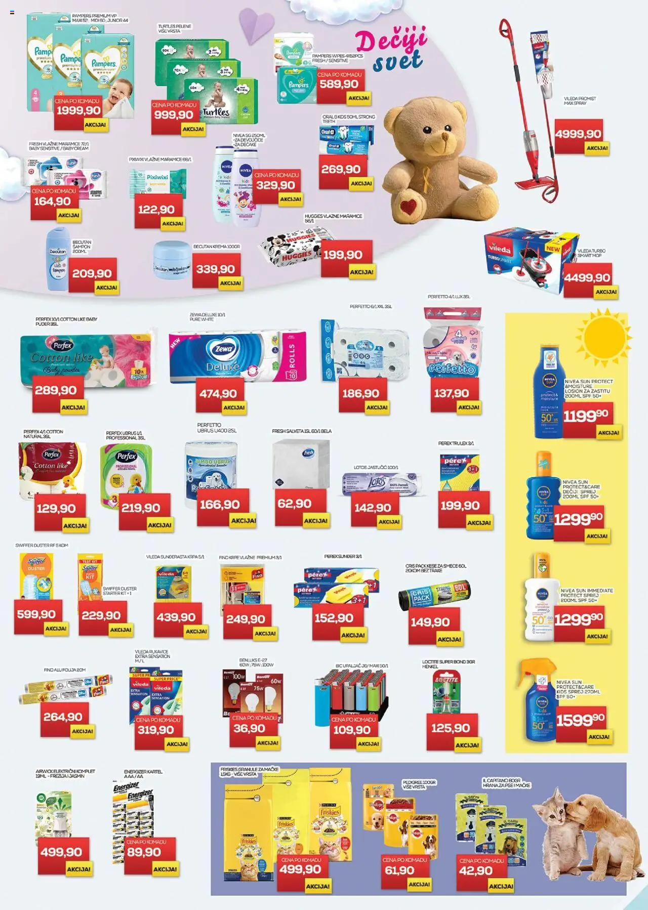 Medius katalog - važi od 09.09.2025 | Strana: 18 | Proizvode: Pedigree, Nivea, Vileda, Vlažne maramice