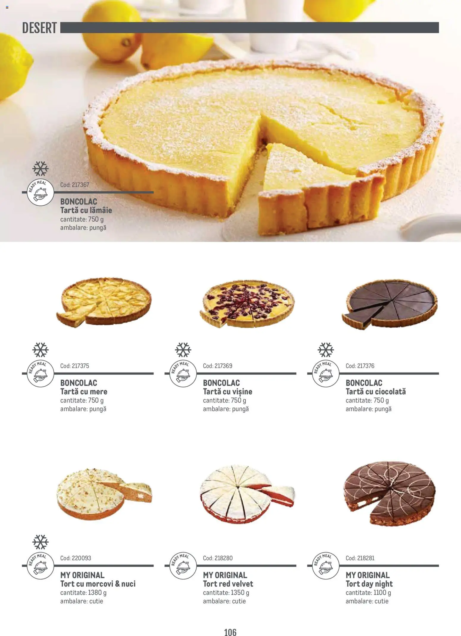 Noul catalog Metro – valabil de la 14.11.2024 | Pagină: 106 | Produse: Pungă, Cutie, Tort, Morcovi