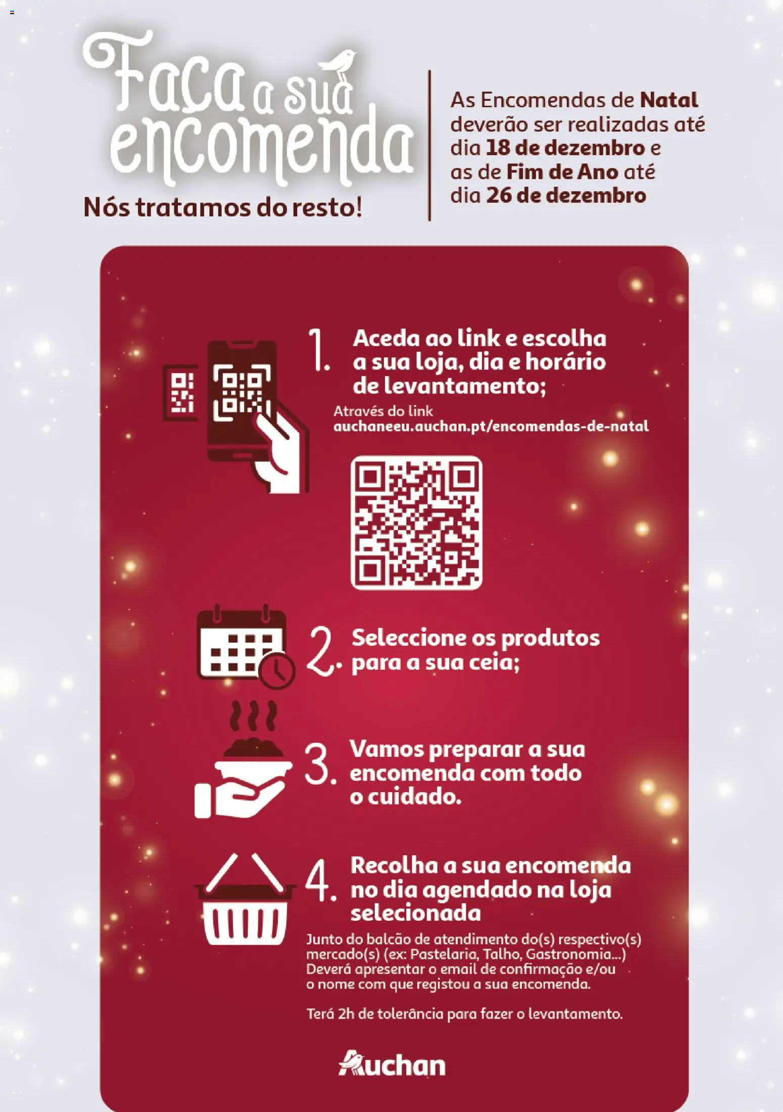 Auchan - Encomendas Natal e Ano Novo │ válido de 13.11.2025 | Página: 16 | Produtos: Faca