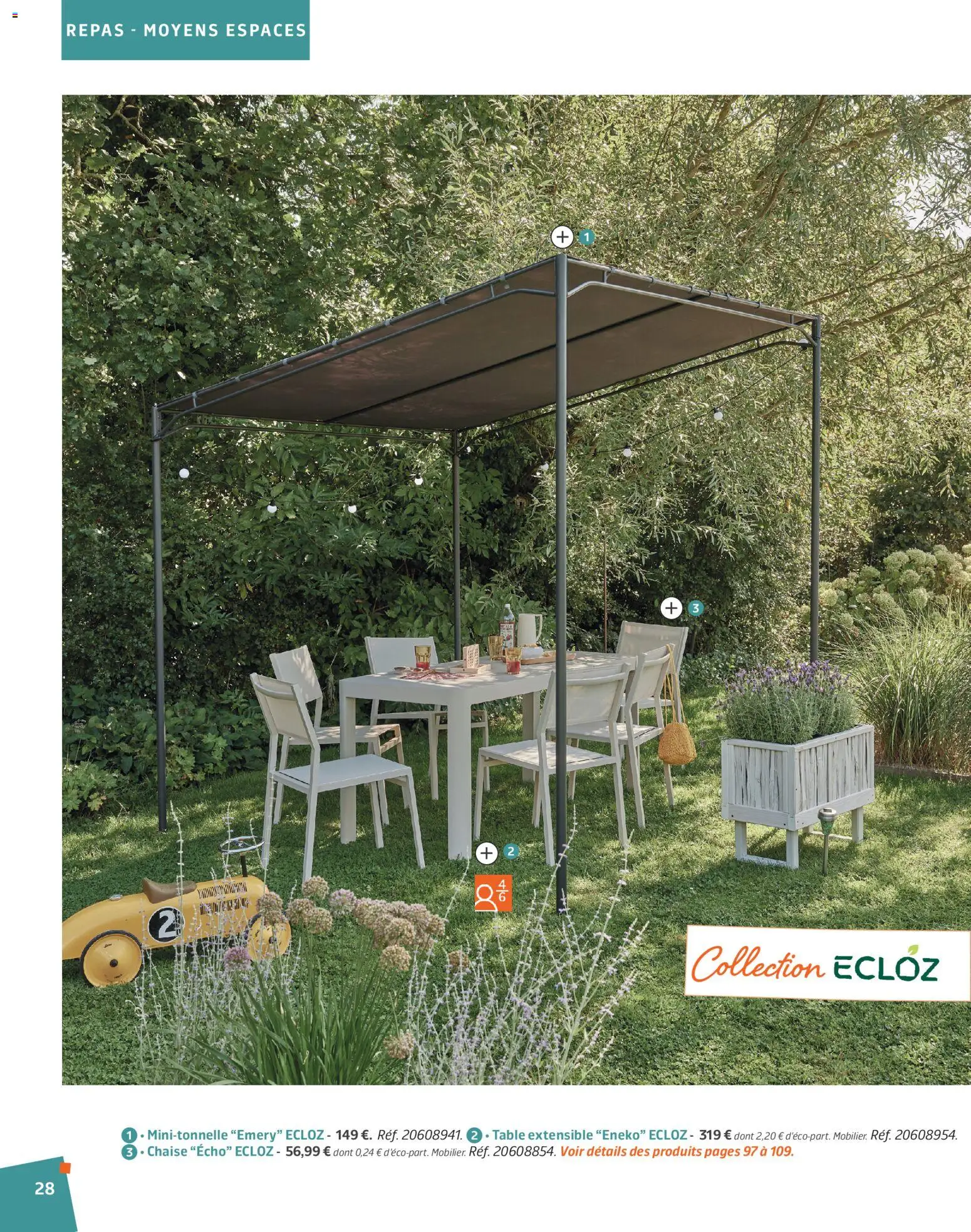 {H1} | Page: 28 | Produits: Chaise