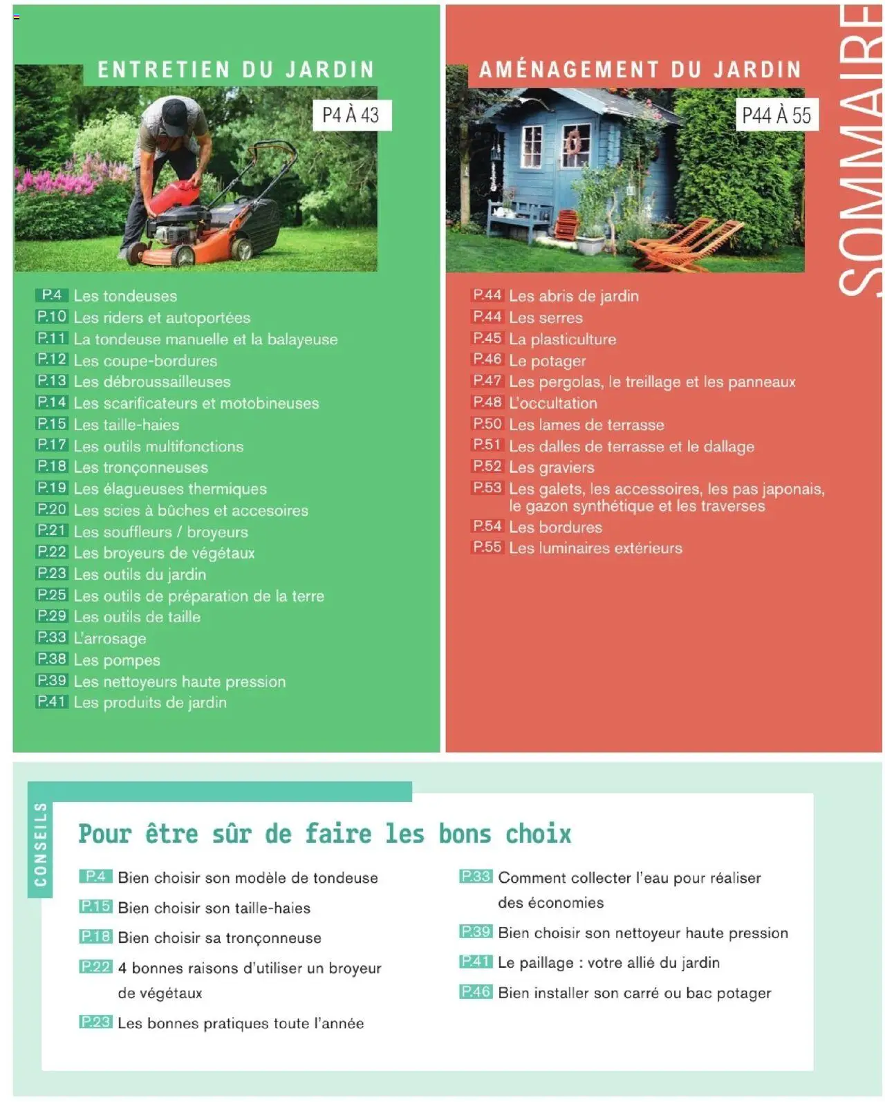  | Page: 3 | Produits: Le potager, Broyeur, Nettoyeur haute pression, Tondeuse