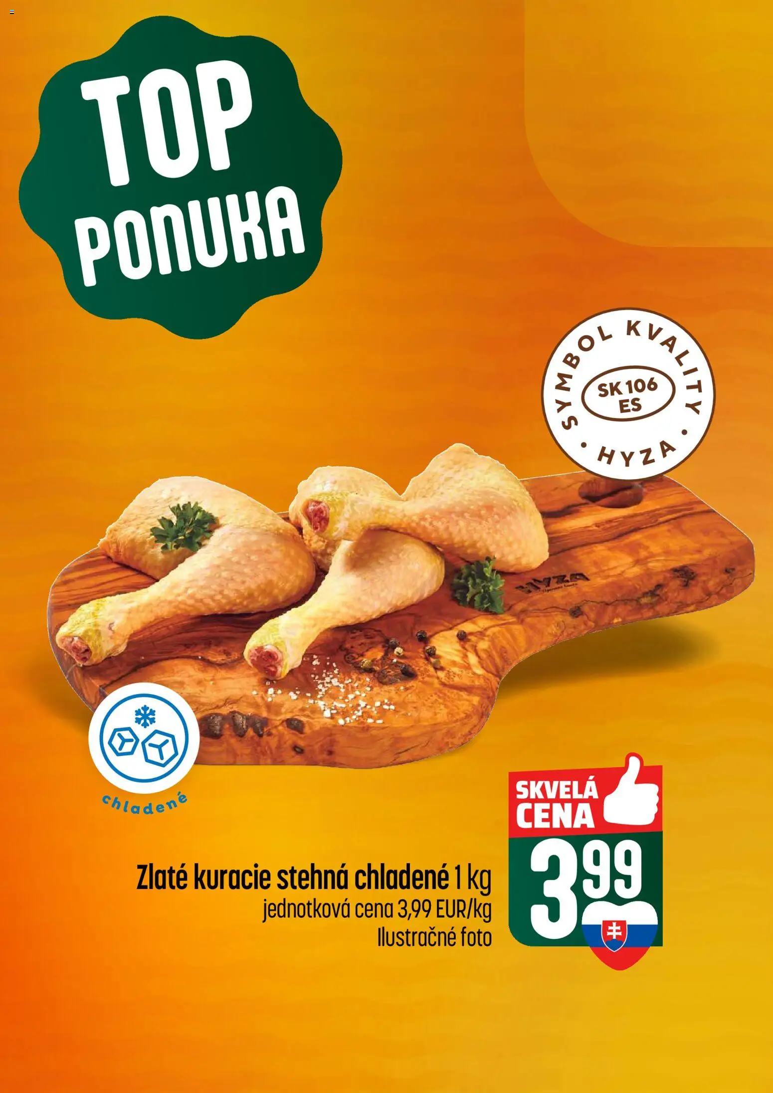 Nové COOP Jednota akcie – leták je platný od 12.02.2026 | Strana: 2 | Produkty: Kuracie stehná