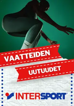 Intersport-mainoslehti voimassa 01.11.2025 alkaen