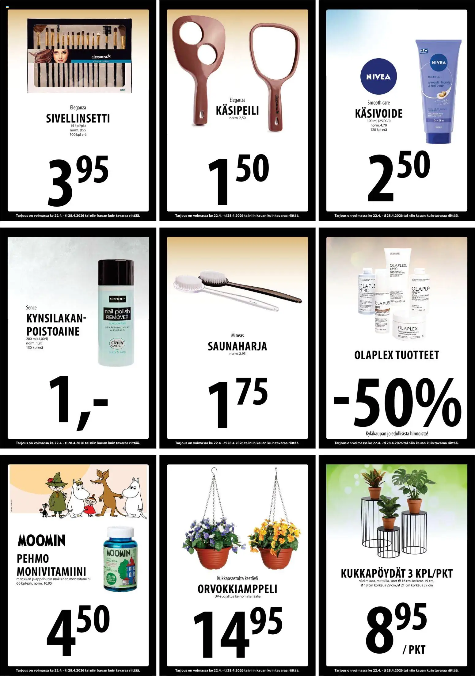 Tuuri tarjoukset – voimassa 22.04.2026 alkaen | Sivu: 16 | Tuotteet: Käsivoide