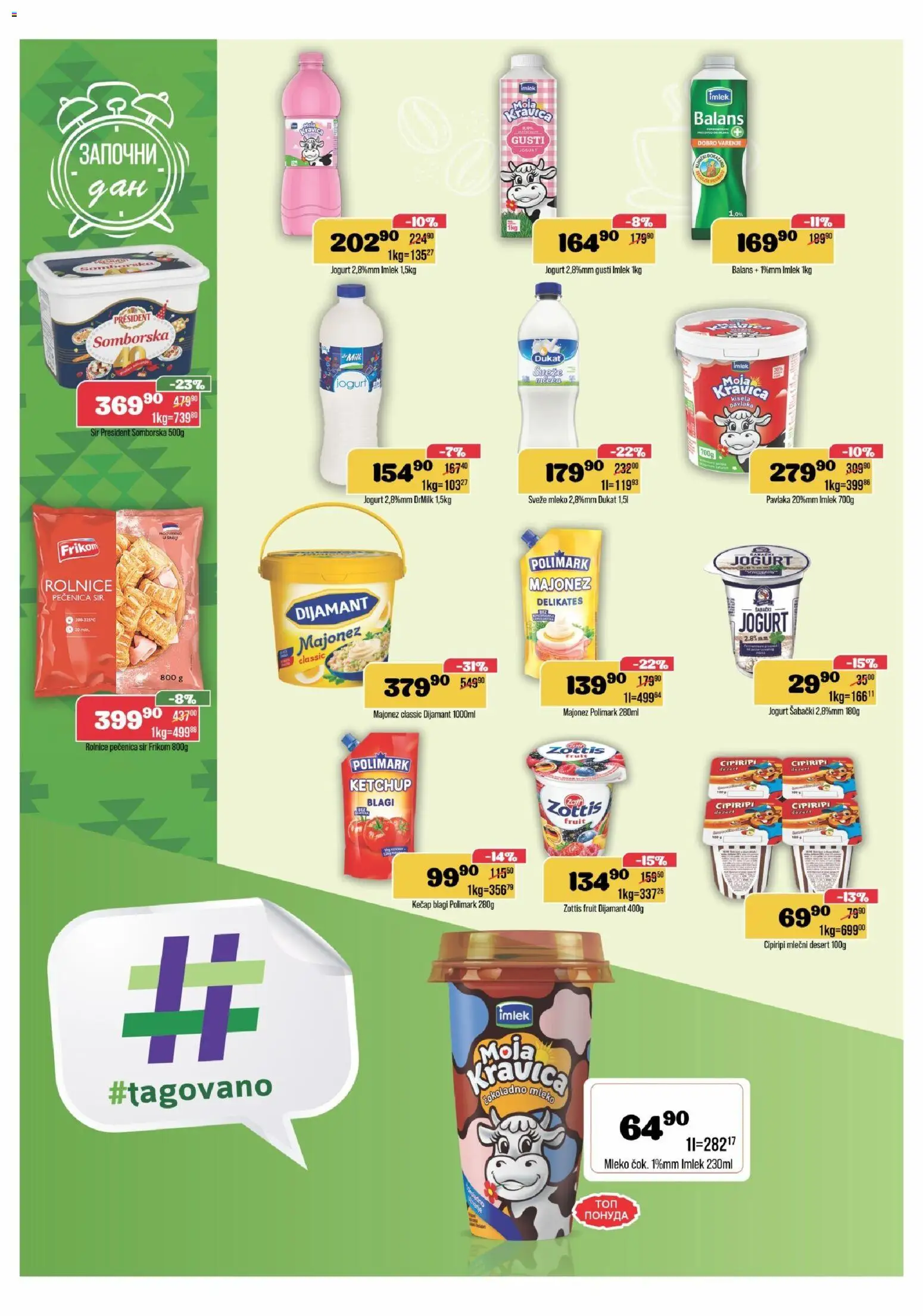 Europrom katalog - važi od 14.01.2026 | Strana: 4 | Proizvode: Majonez, Kečap, Pečenica, Pavlaka