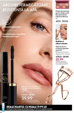 Ofertele Oriflame valabile de la 23.12.2025 | Pagină: 48 | Produse: Machiaj, Mascara, Apă