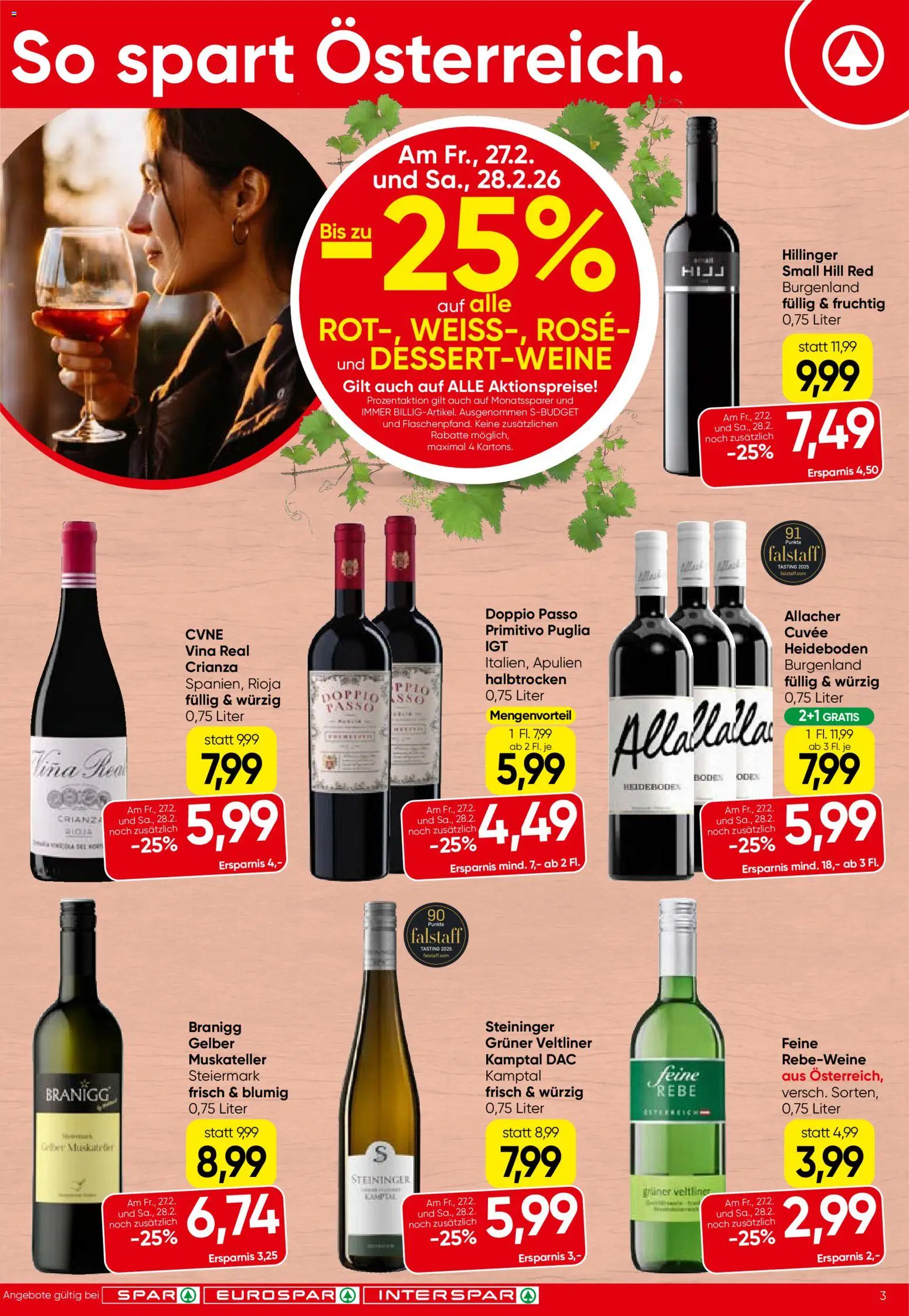 Spar Flugblatt - Tirol gültig ab 26.02.2026 | Seite: 3