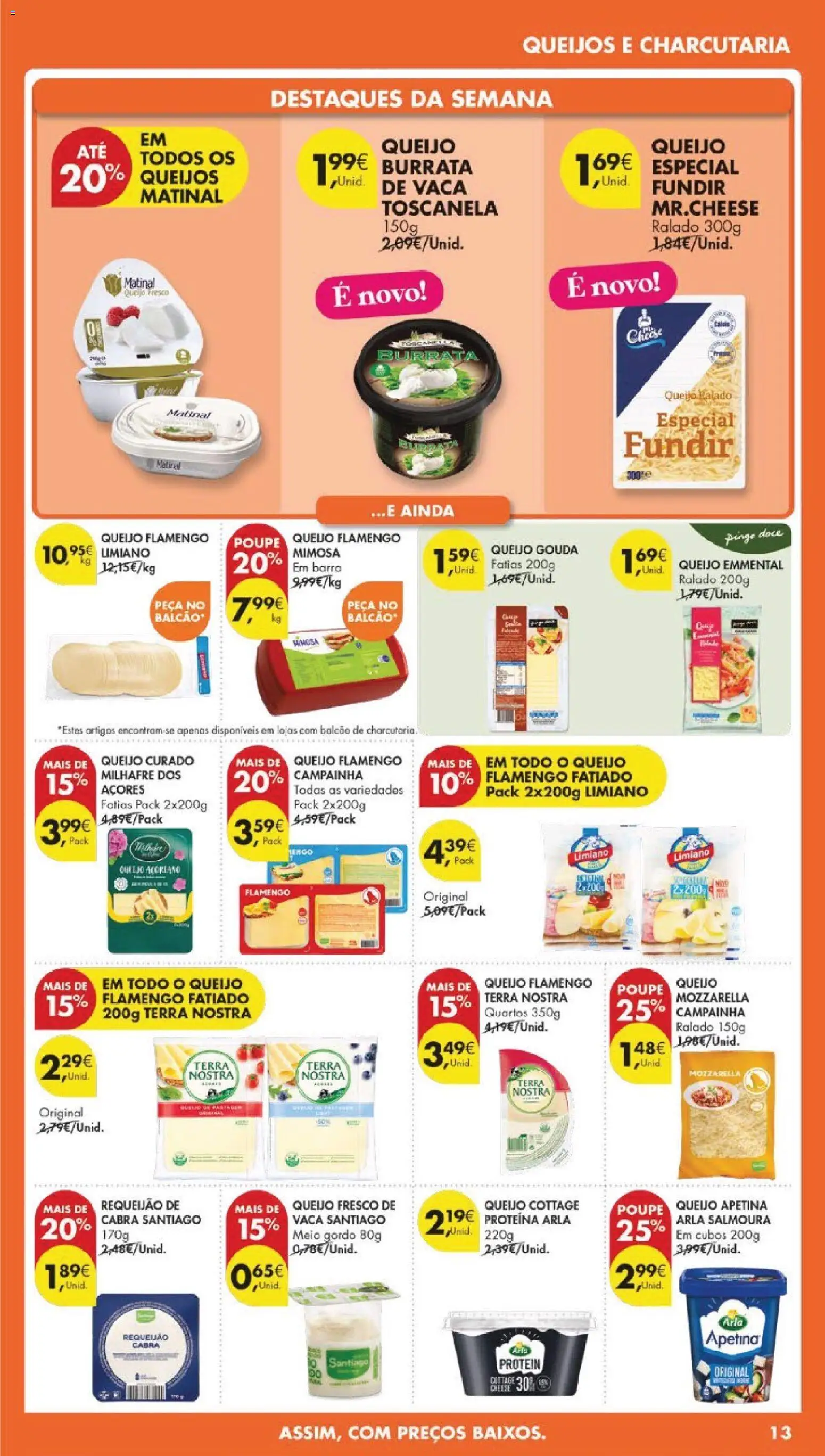 Pingo Doce folheto │ válido de 21.04.2026 | Página: 15 | Produtos: Campainha, Queijo, Requeijão, Proteina