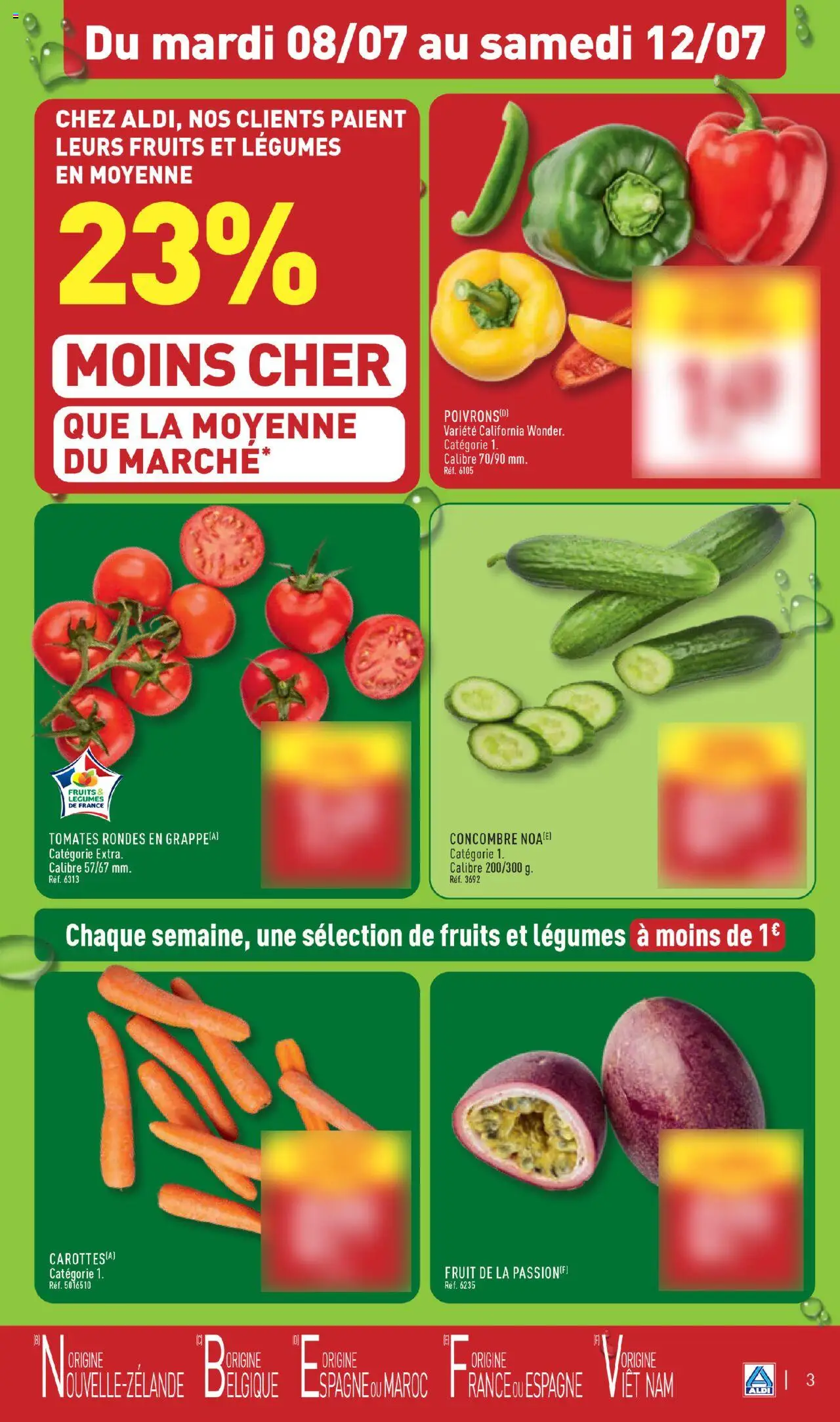  | Page: 5 | Produits: Concombre, Tomates
