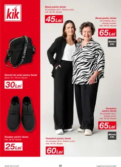 Ofertele Kik valabile de la 23.03.2026 | Pagină: 2 | Produse: Geantă, Bluză, Pantaloni