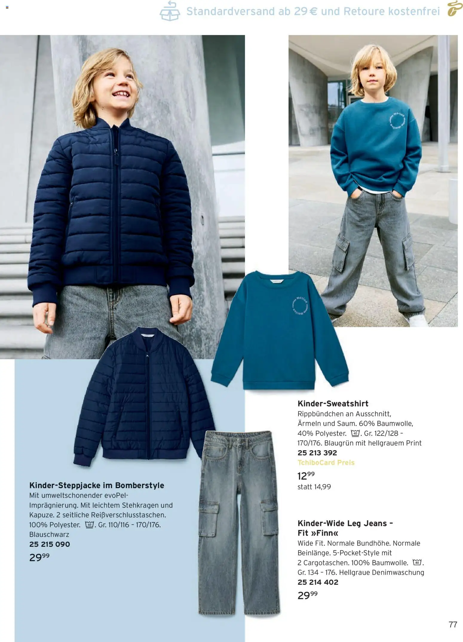 Katalog Tchibo Frühling Kids – gültig ab 05.03.2026 | Seite: 77 | Produkte: Jeans