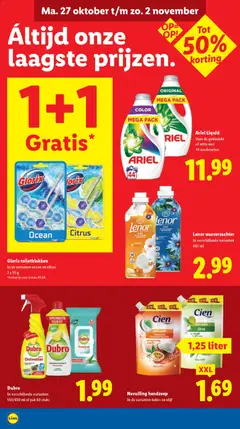Lidl - Folder week 44 - Voorbeeld van een folder van Lidl, geldig van 27.10.2025 | Pagina: 18 | Producten: Wasverzachter, Handzeep, Was, Fruit