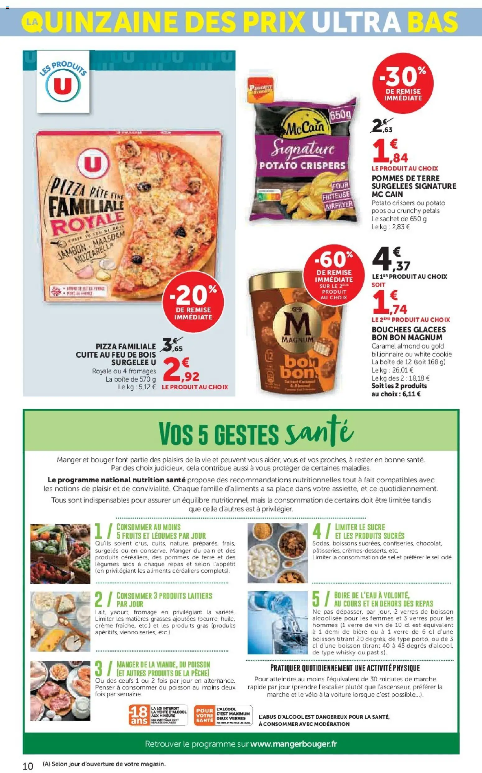 {H1} | Page: 10 | Produits: Pêche, Friteuse, Œufs, Vin