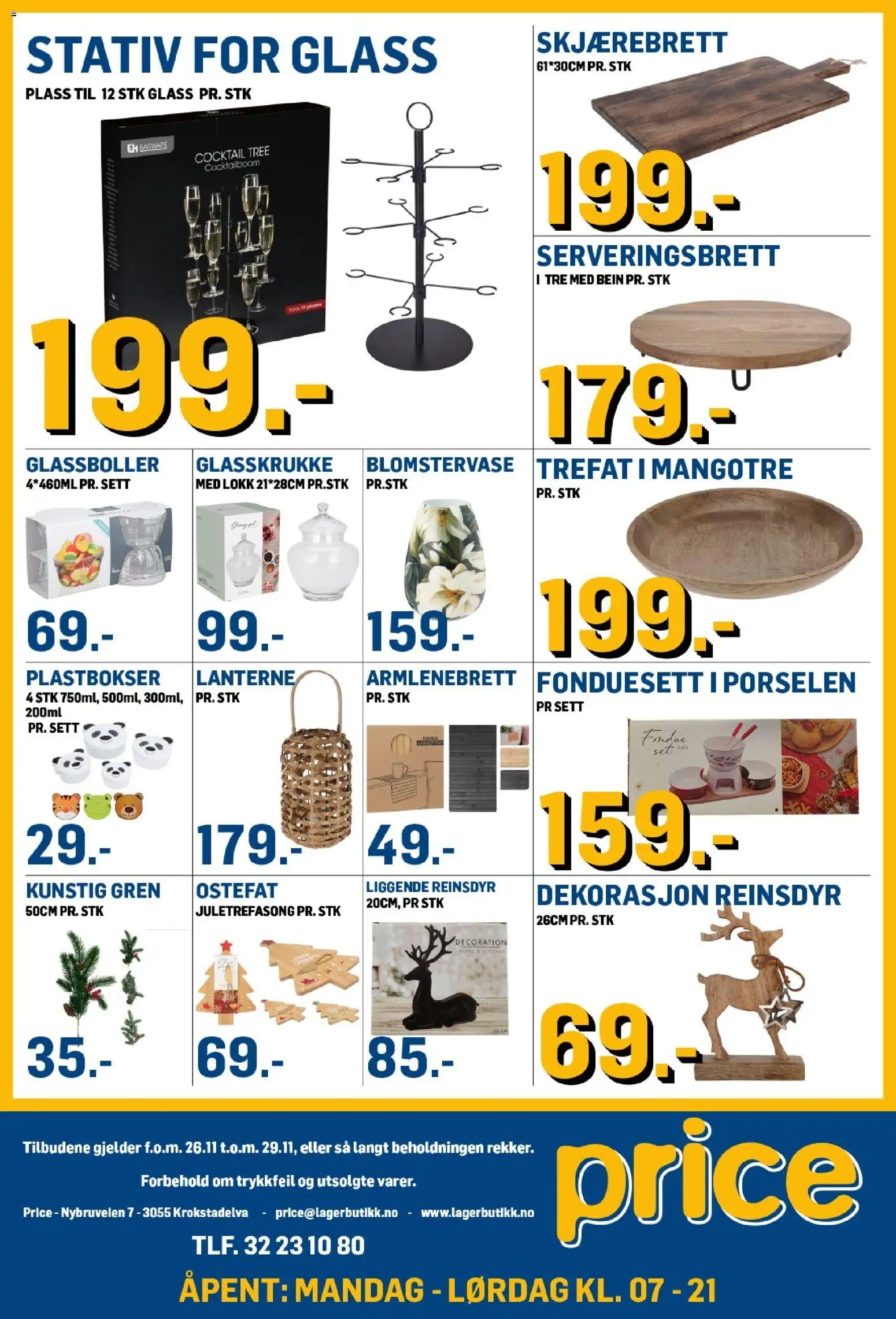 {H1} | Side: 9 | Produkter: Glass, Lanterne