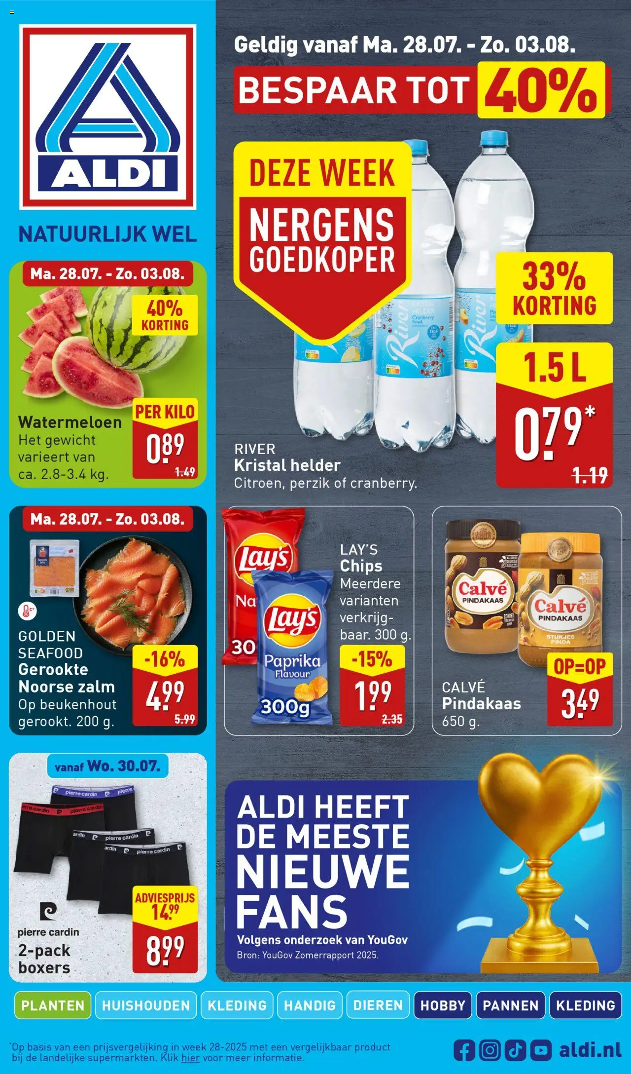  | Pagina: 1 | Producten: Boxers, Zalm, Gewicht, Watermeloen