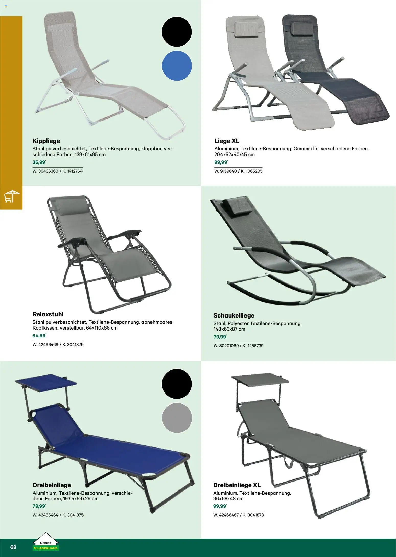 Lagerhaus  Garten und Freizeit Katalog 2026 gültig ab 22.02.2026 | Seite: 68