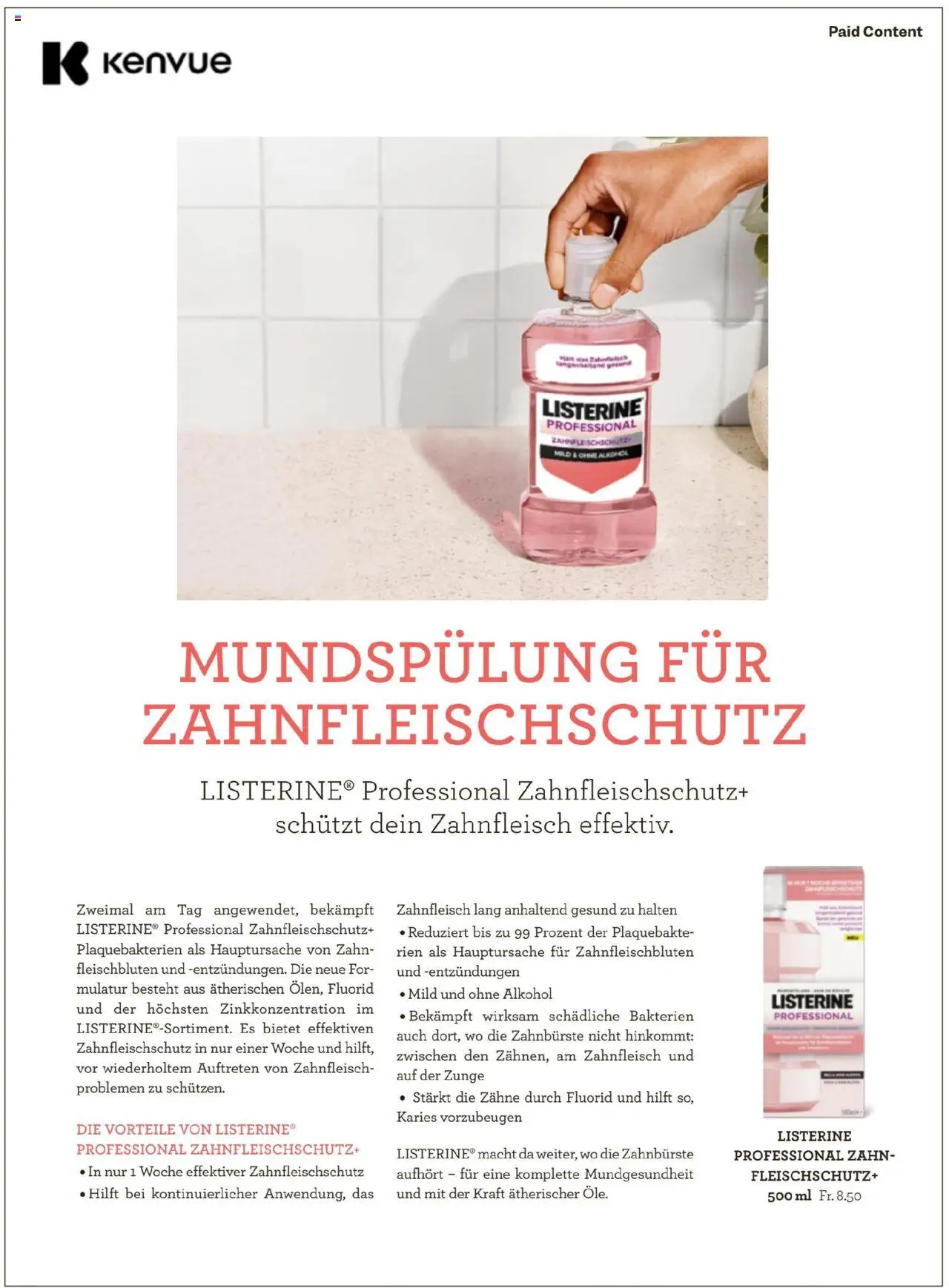 Migros Magazin – gültig ab 13.10.2025 | Seite: 57 | Produkte: Zahnbürste