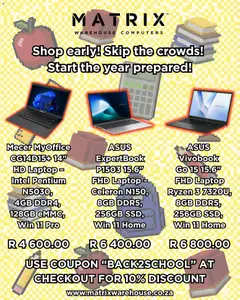 Matrix Warehouse specials catalogue – valid from 15.12.2025