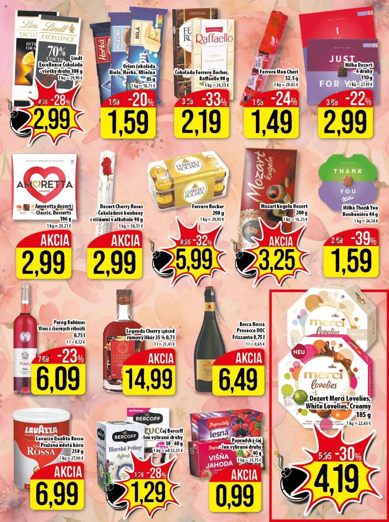 Nové Klas akcie – leták je platný od 02.03.2026 | Strana: 11 | Produkty: Čaj, Lavazza, Čokoláda, Milka