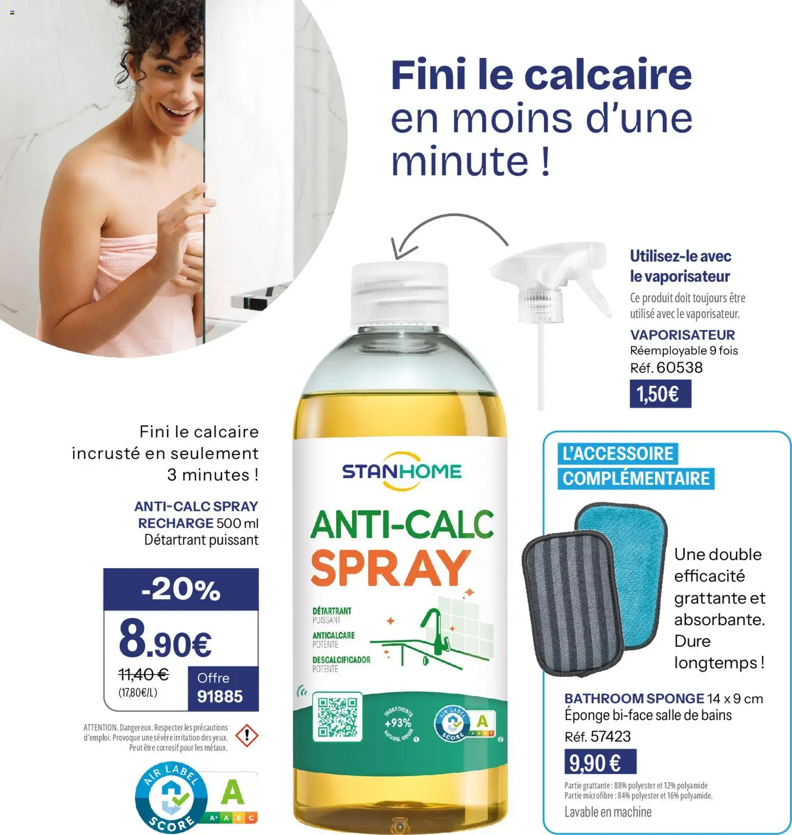 {H1} | Page: 12 | Produits: Eponge, Vaporisateur