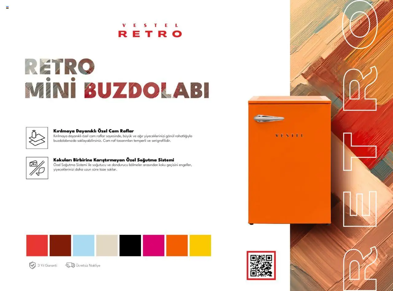 Vestel Retro Katalog - 06.08.2024 tarihinden itibaren geçerlidir | Sayfa: 13 | Ürünler: Raf, Koku, Buzdolabı, Dondurucu