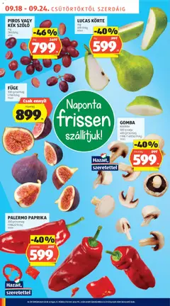 Aldi akciós ujság - amely érvényes a következő dátumtól: 18.09.2025 | Oldal: 6