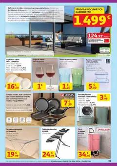 Alcampo - Canarias │ válido desde el 14.08.2025 | Página: 31 | Productos: Té, Tendedero, Βρεφικό κρεβάτι, Cesta