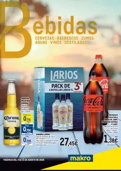 Vista previa Makro - Bebidas Especial Verano Cataluña válido desde el 04.08.2025