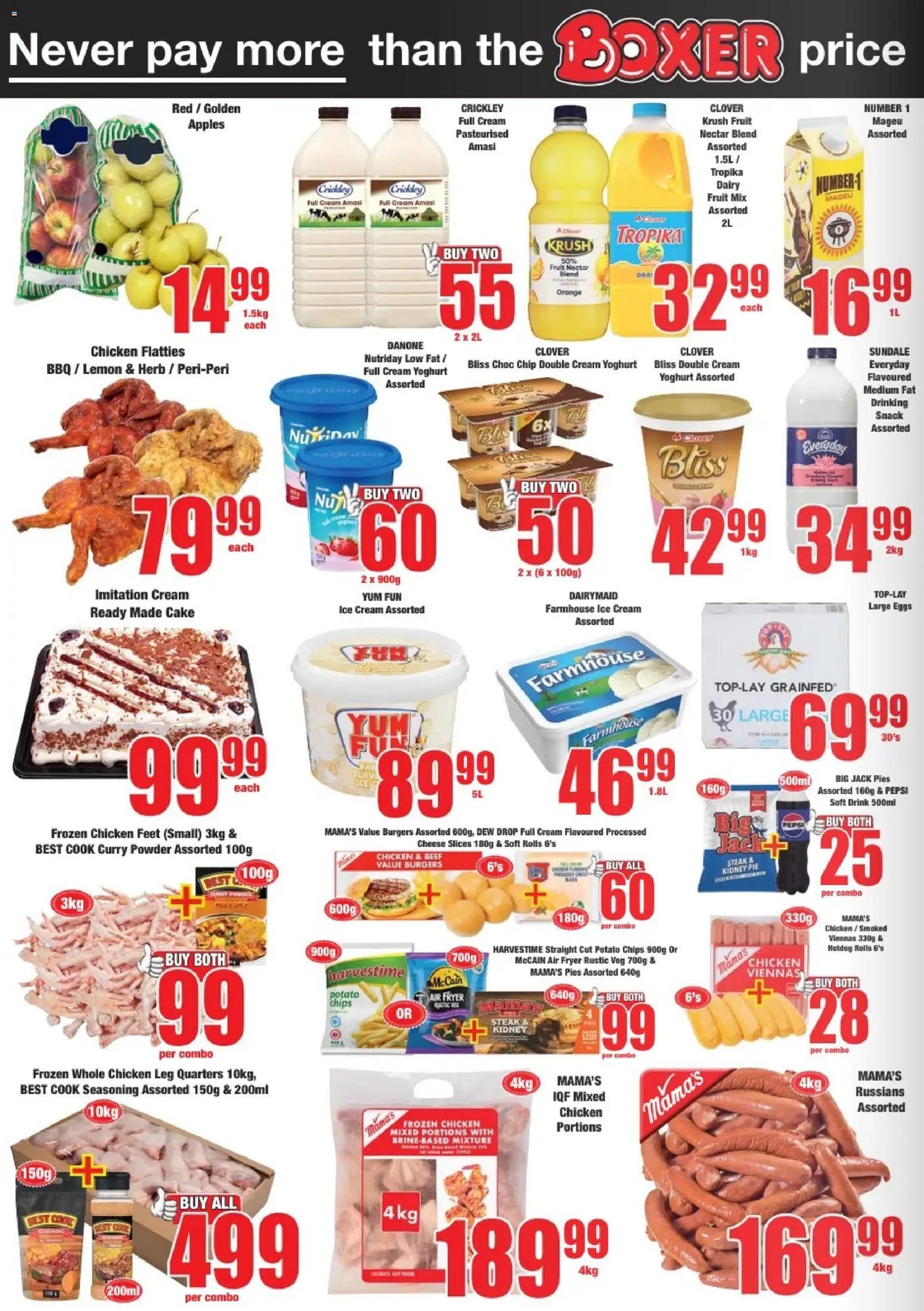 New Boxer catalogue – valid from 09.03.2026 | Page: 2 | Products: Yoghurt, Air fryer, Cheese, Eggs