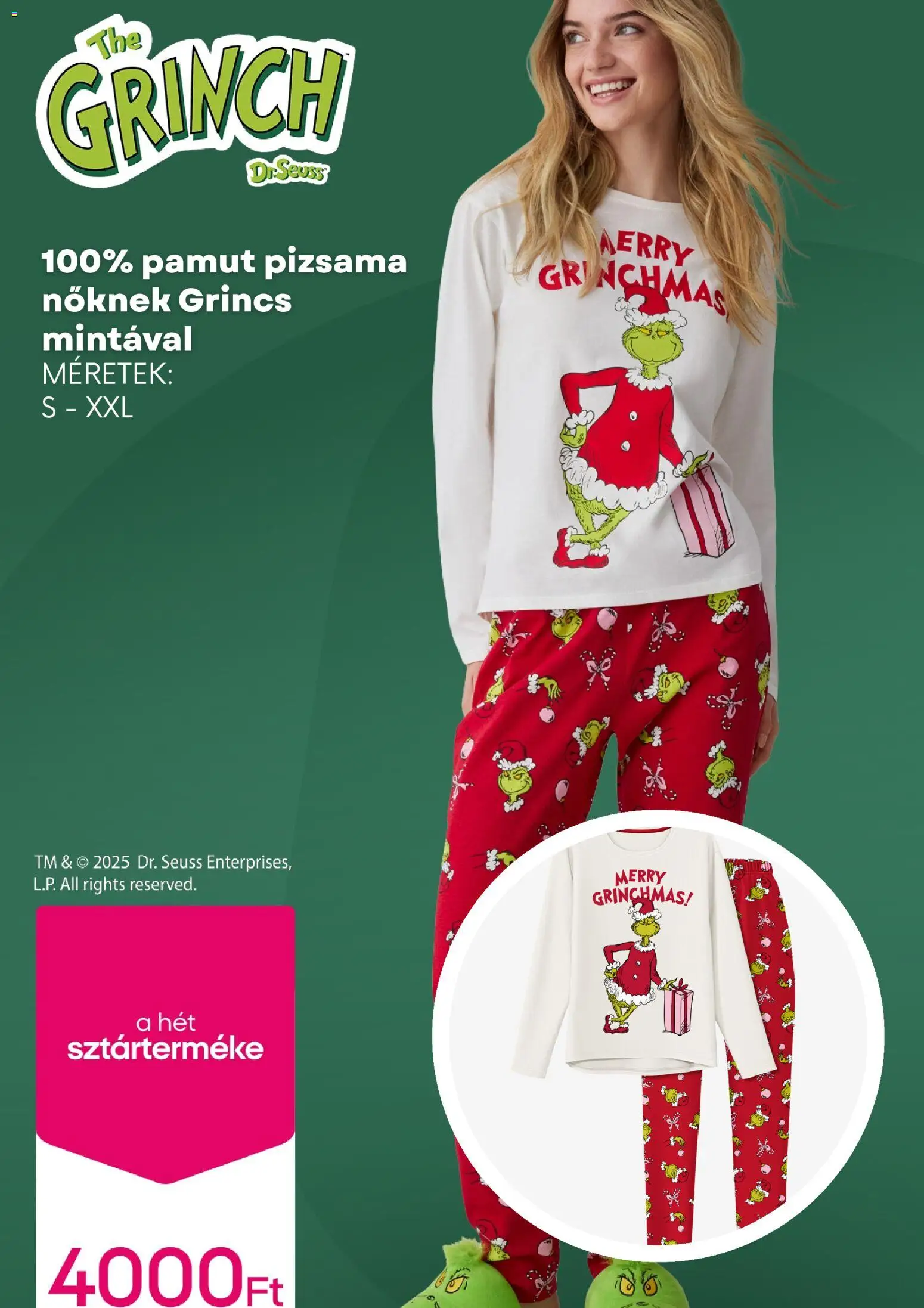 Pepco akciós ujság - amely érvényes a következő dátumtól: 27.11.2025 | Oldal: 6 | Termékek: Pizsama